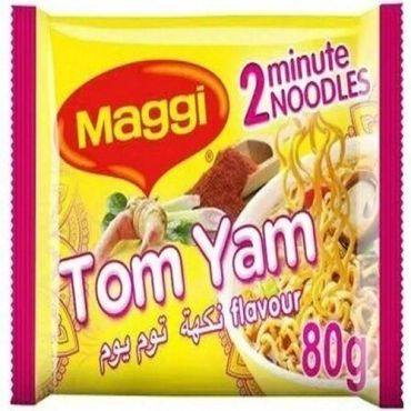 Maggi Noodles 80Gm-Tom Yam, 60 Pieces Per Carton